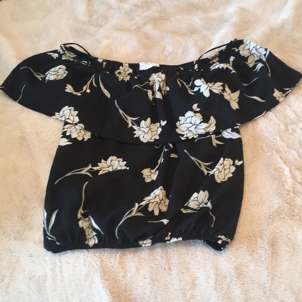 Off the shoulder summer top